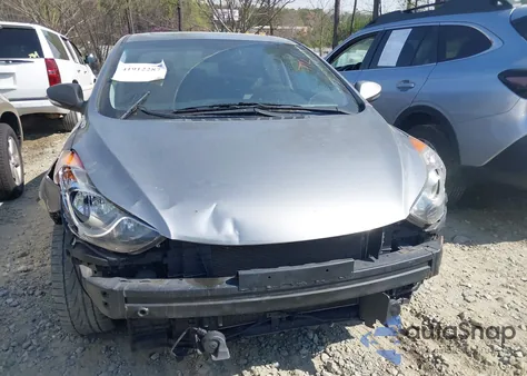 2012 Hyundai Elantra Limited (Ulsan Plant) from USA, damaged, VIN KMHDH4AE9CU269358